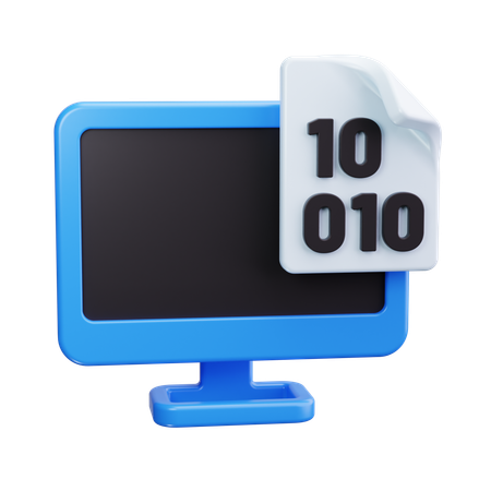 Almacenamiento de computadora  3D Icon
