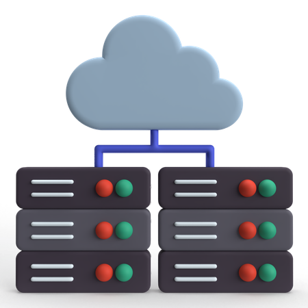 Almacenamiento de datos  3D Icon