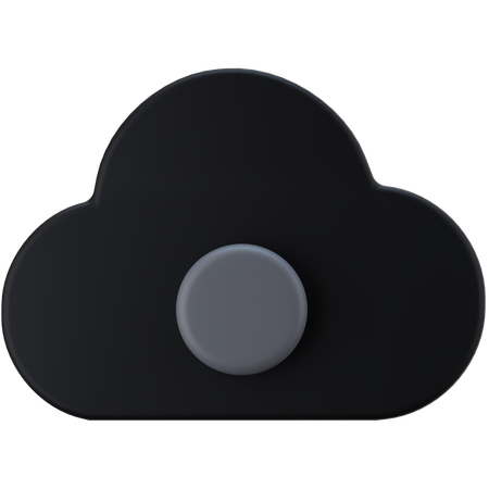 Almacenamiento en la nube  3D Icon