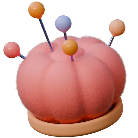 Almofada de alfinetes  3D Icon