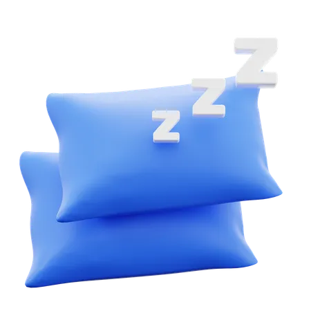 Almohada para dormir  3D Icon