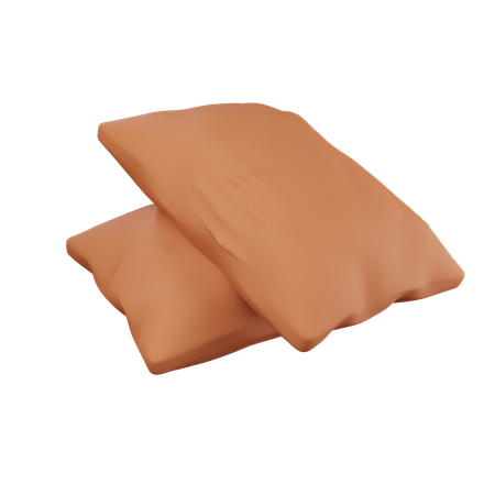 Almohadas  3D Icon