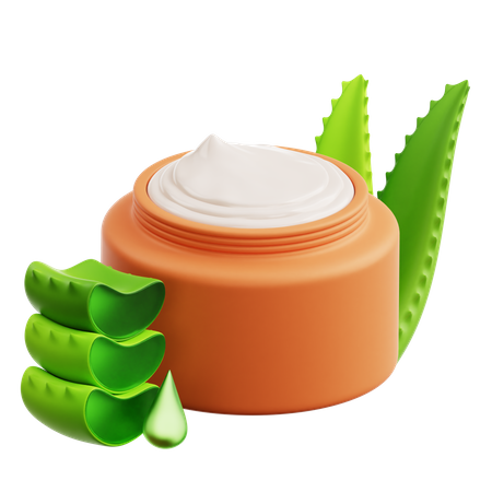 Aloe Vera Lotion  3D Icon