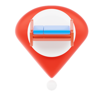 Pino de alojamento  3D Icon
