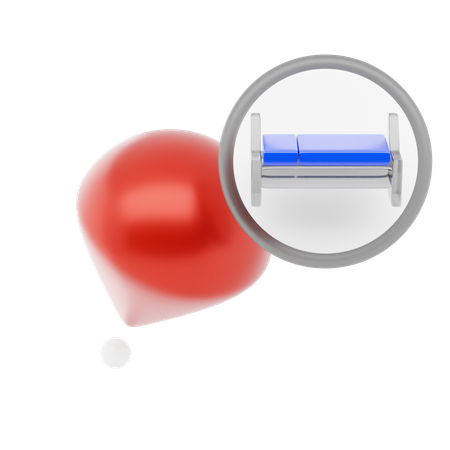 Pino de alojamento  3D Icon