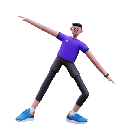 Alongamento  3D Icon