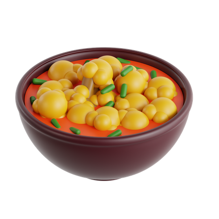 Aloo gobi  3D Icon