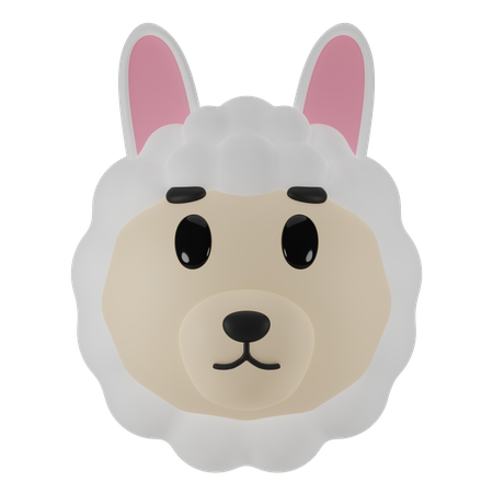 Alpaca  3D Icon