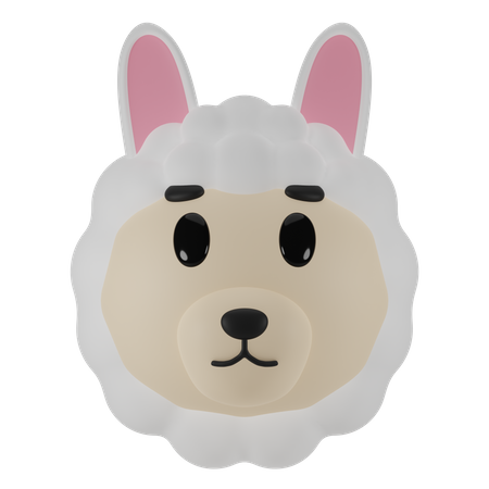 Alpaca  3D Icon
