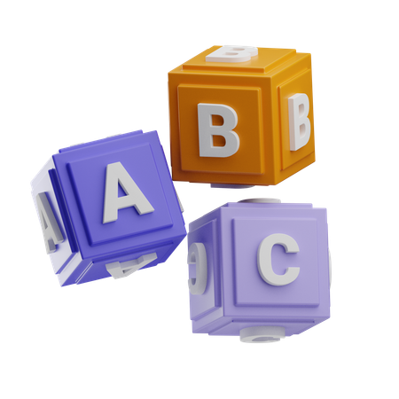 Alphabet  3D Icon