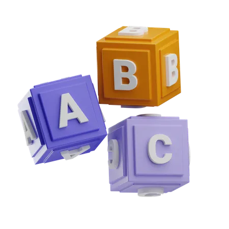 Alphabet  3D Icon