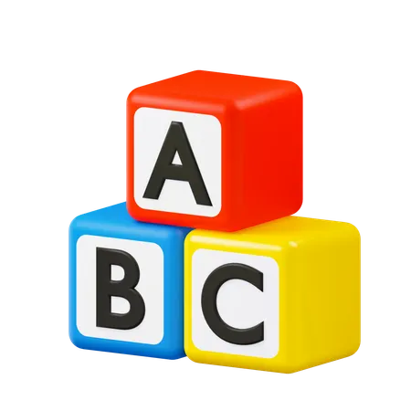 Alphabet  3D Icon