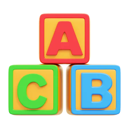 Alphabet  3D Icon