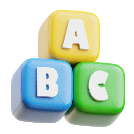 Alphabet  3D Icon