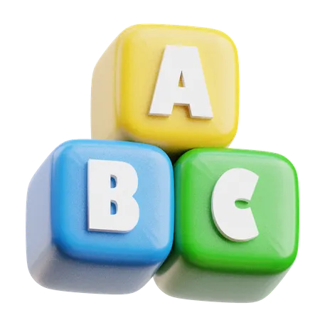 Alphabet  3D Icon