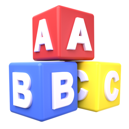 Alphabet  3D Icon