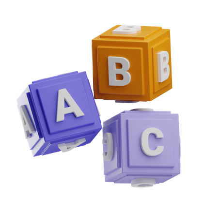 Alphabet  3D Icon