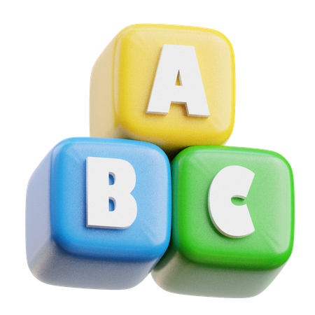 Alphabet  3D Icon