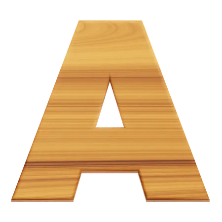 Alphabet A  3D Icon