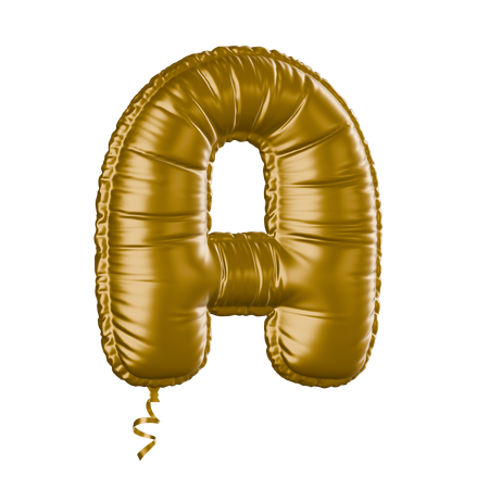 Alphabet A  3D Icon