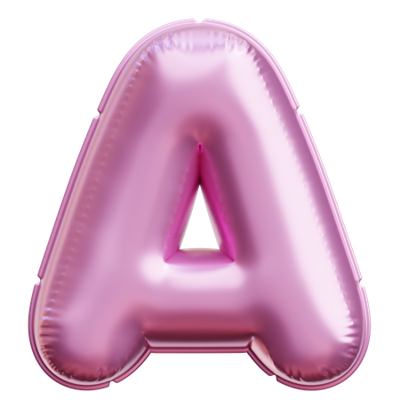 Alphabet A  3D Icon