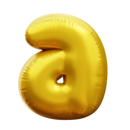 Alphabet A  3D Icon
