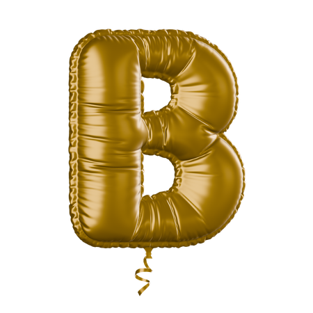 Alphabet B  3D Icon