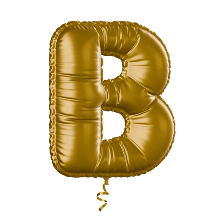 Alphabet B  3D Icon