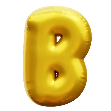 Alphabet B  3D Icon