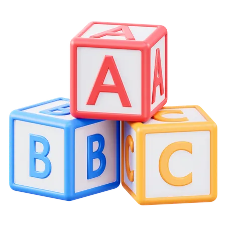 Alphabet Box  3D Icon