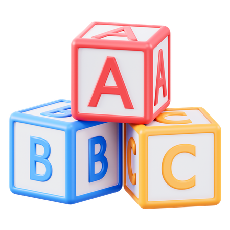 Alphabet Box  3D Icon