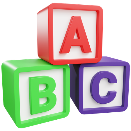 Alphabet Box Toy  3D Icon