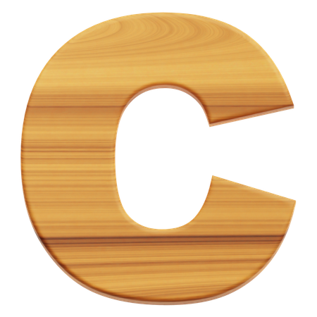 アルファベット c  3D Icon