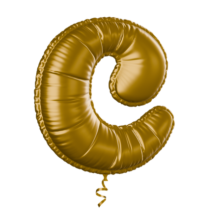 Alphabet C  3D Icon