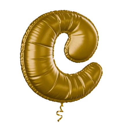 Alphabet C  3D Icon