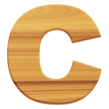 Alphabet C  3D Icon