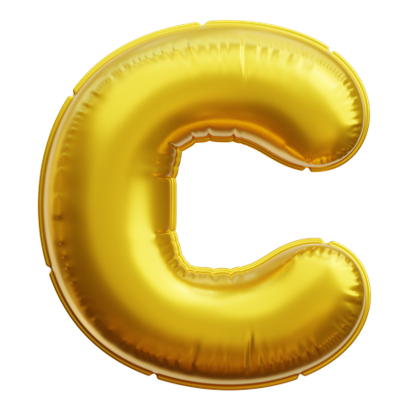 Alphabet C  3D Icon