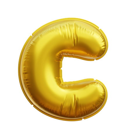 Alphabet C  3D Icon