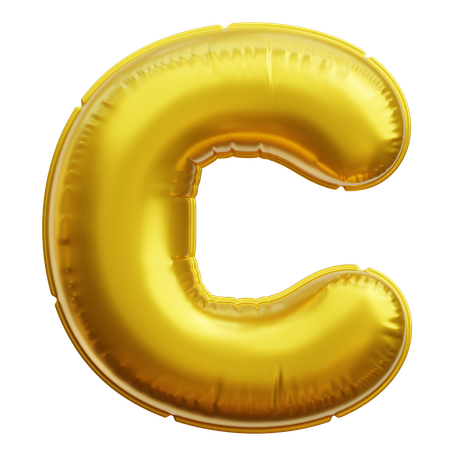 Alphabet C  3D Icon