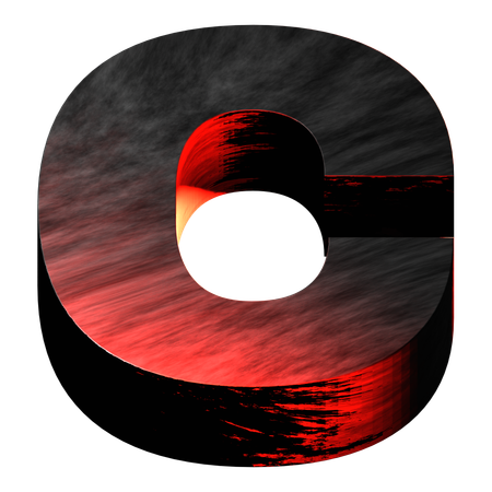 Alphabet C  3D Icon