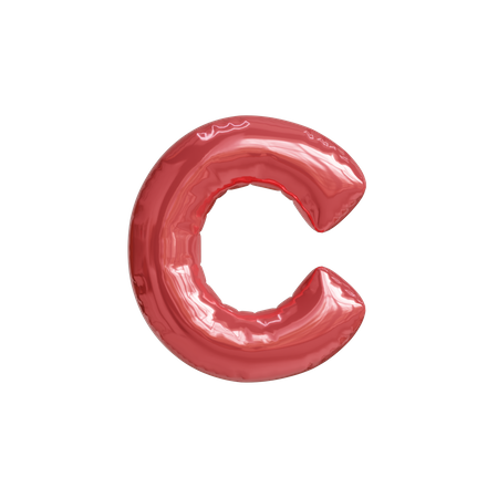 Alphabet C  3D Icon