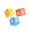 Alphabet Cubes