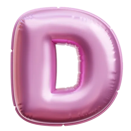 Alphabet d  3D Icon