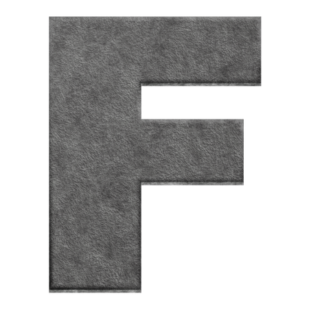 Alphabet F  3D Icon