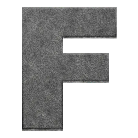 Alphabet F  3D Icon