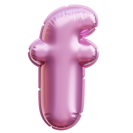 Alphabet F  3D Icon