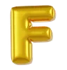 Alphabet F Balloon