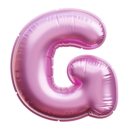 Alphabet g  3D Icon