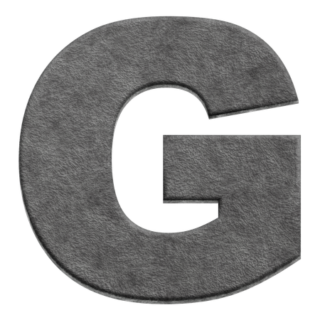 Alphabet g  3D Icon