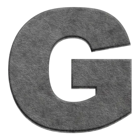 Alphabet g  3D Icon